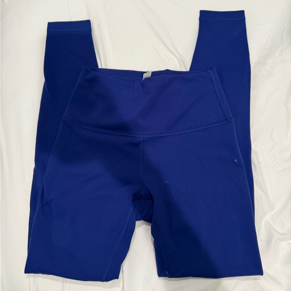 Lululemon Navy Wunder Train Leggings